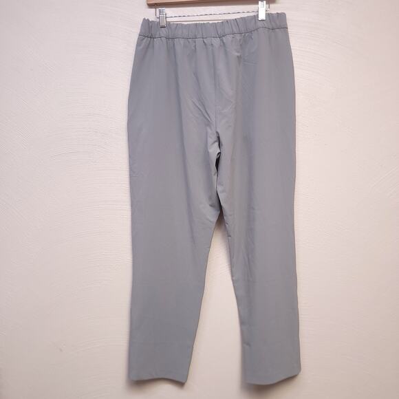Susan Graver Pants Size M Medium Womens Pant Bottom Gray Grey Zip Pockets - Picture 3 of 5